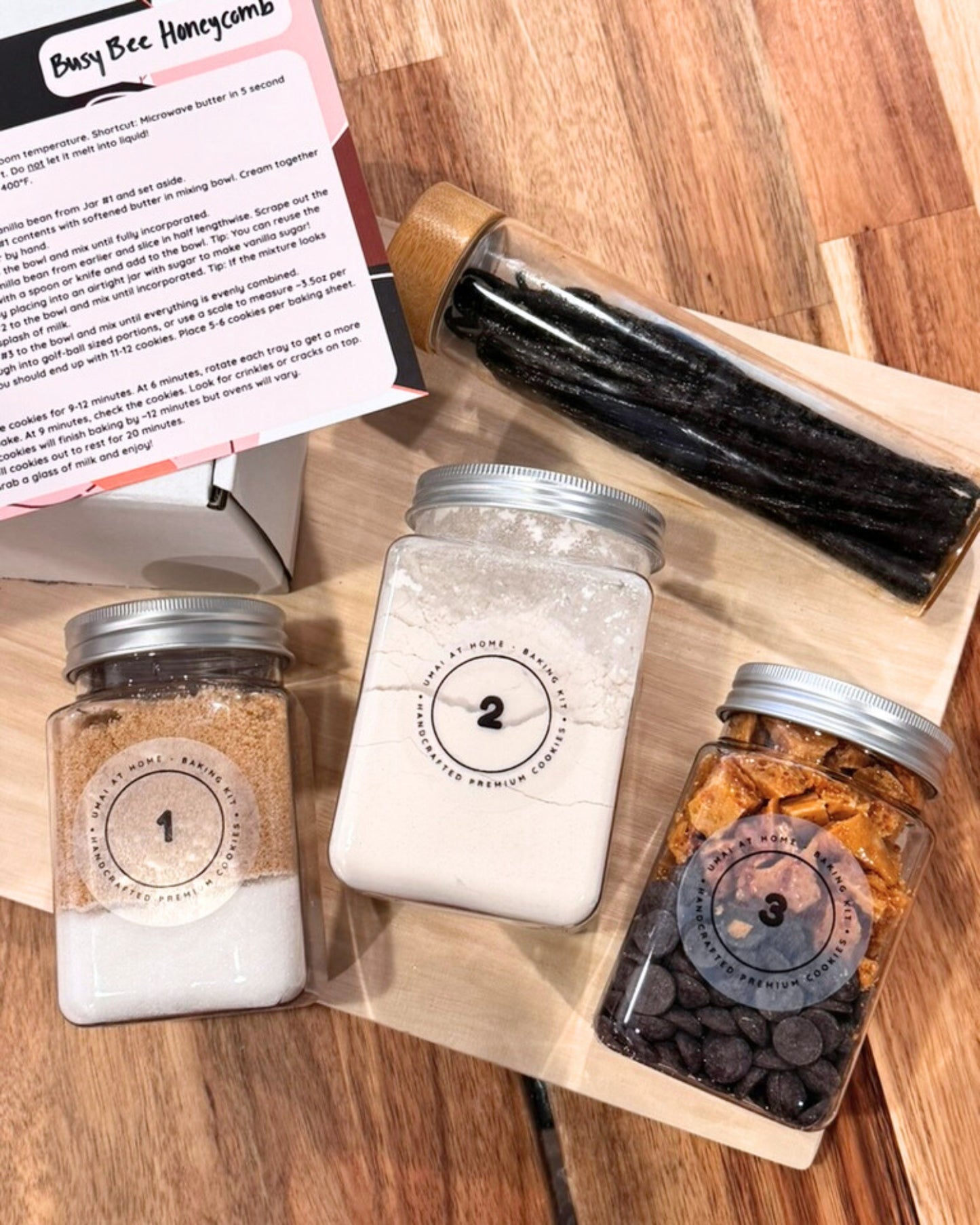 Cookie Baking Kit (DIY): Busy Bee Honeycomb